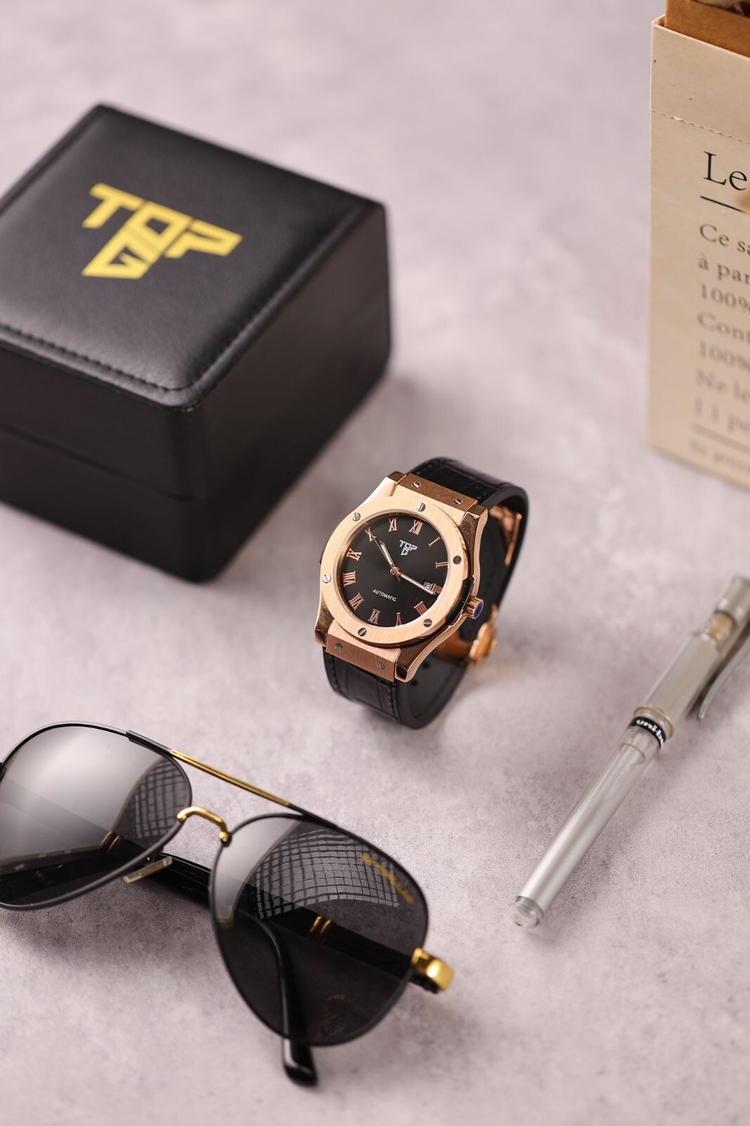 Pre-owned Wilsons Leather Top Exclusive Authentic Leather Watch Men Watch