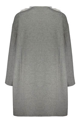 Pre-owned Fendi Cashmere Coat In Gray
