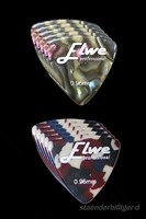 ELWE 10 Plektren Dreieck, Stärke 0,96 Picks Plektron Plektrum Pleks Zelluloid