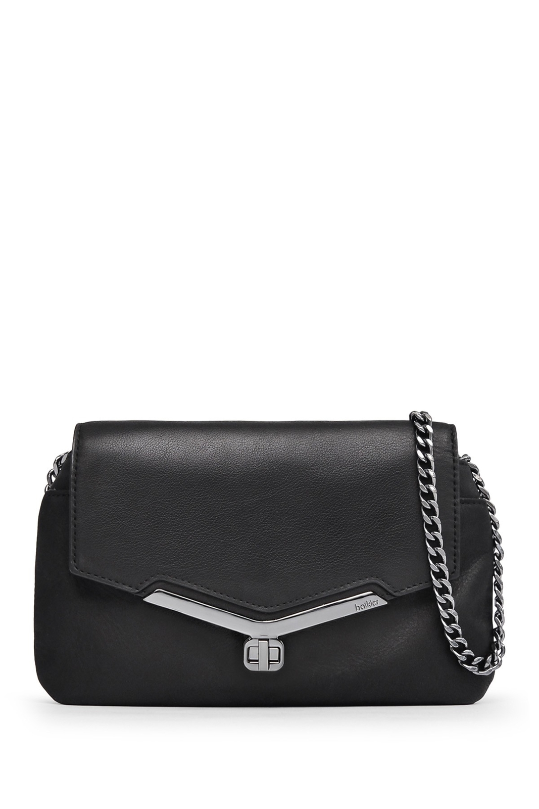 Botkier 187100 Womens Valentina Casual Leather Mini Crossbody Bag Black
