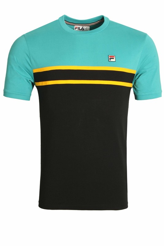 fila t shirt mens gold