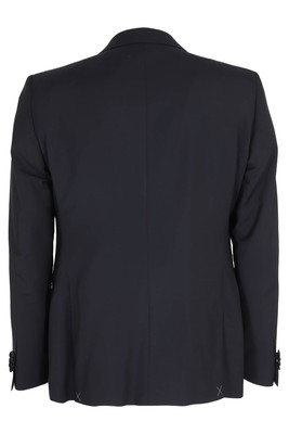 Pre-owned Corneliani Abito Con Gilet In Blu