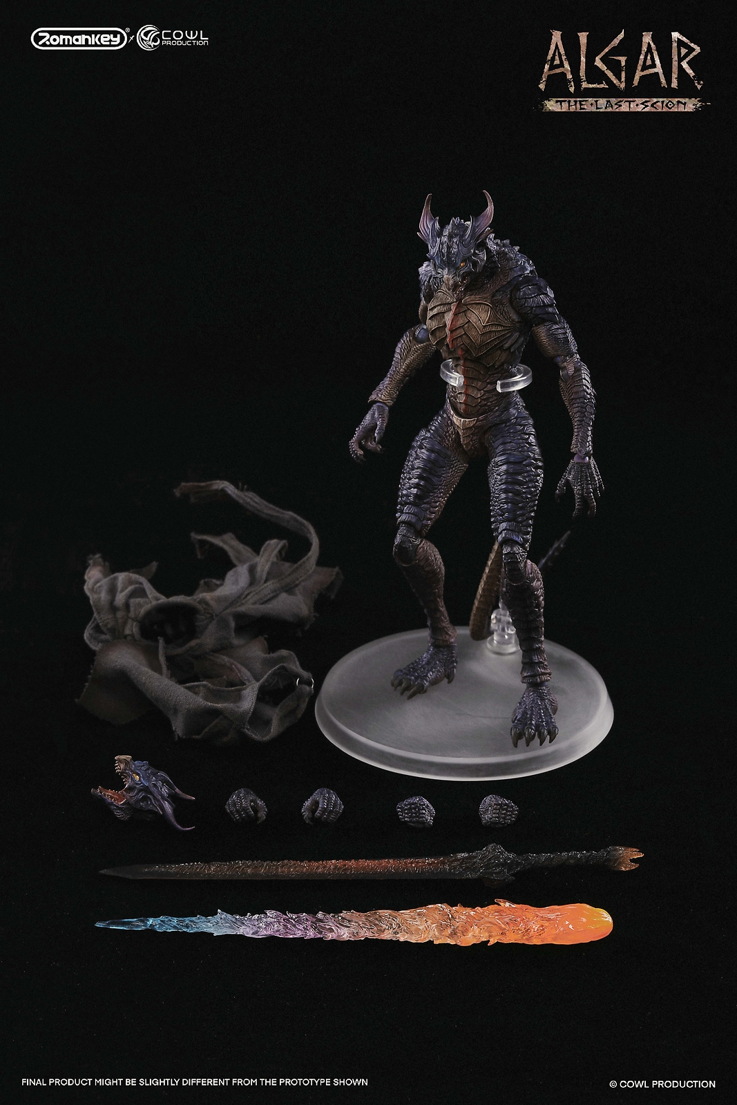 Romankey COWL 1/12 ザ・ラスト・サイオン アルガ 通常.Ver Romankey X COWL 「THE LAST SCION 末裔」-ALGAR 