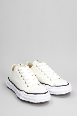 Pre-owned Miharayasuhiro Mihara Yasuhiro Peterson 23 Sneakers In White Cotton