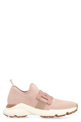 Pre-owned Tod's Kate Slip-on Sneakers In Pink