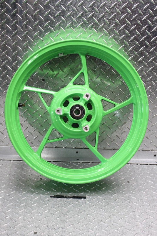 2024 KAWASAKI NINJA EX500 ABS GREEN REAR WHEEL RIM J17M/CXMT4.00
