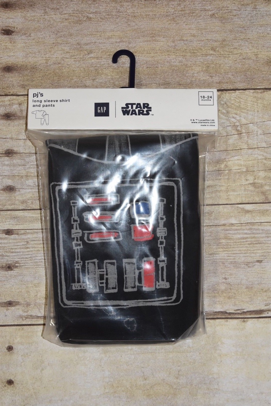 NWT Baby Gap Pajama Sleep Set Star Wars Solo 3T Toddler Long Sleeve PJ