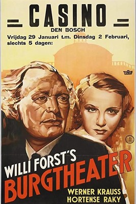 Burg Theatre (1936) Movie Wall Art Poster Print Pick A Size Lot Up