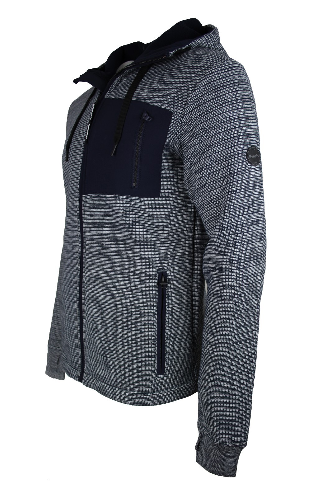 Details zu Bench Herren Jacke mit Reißverschlusstasche auf der Brust Gr. S Details zu Bench Herren Jacke mit Reißverschlusstasche auf der Brust Gr. S