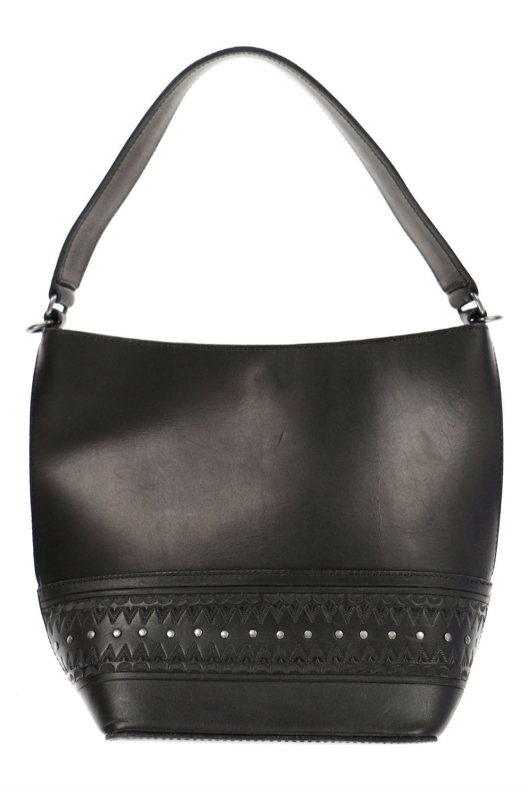 Lucky Brand 245083 Womens Leather Classic Shoulder Bag Black