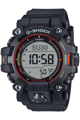 Pre-owned Casio G-shock Mudman Gw-9500mec-1jf Emergency Color Solar Radio Men Watch