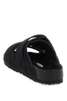 Pre-owned Birkenstock Uji Slides In Slate (black)
