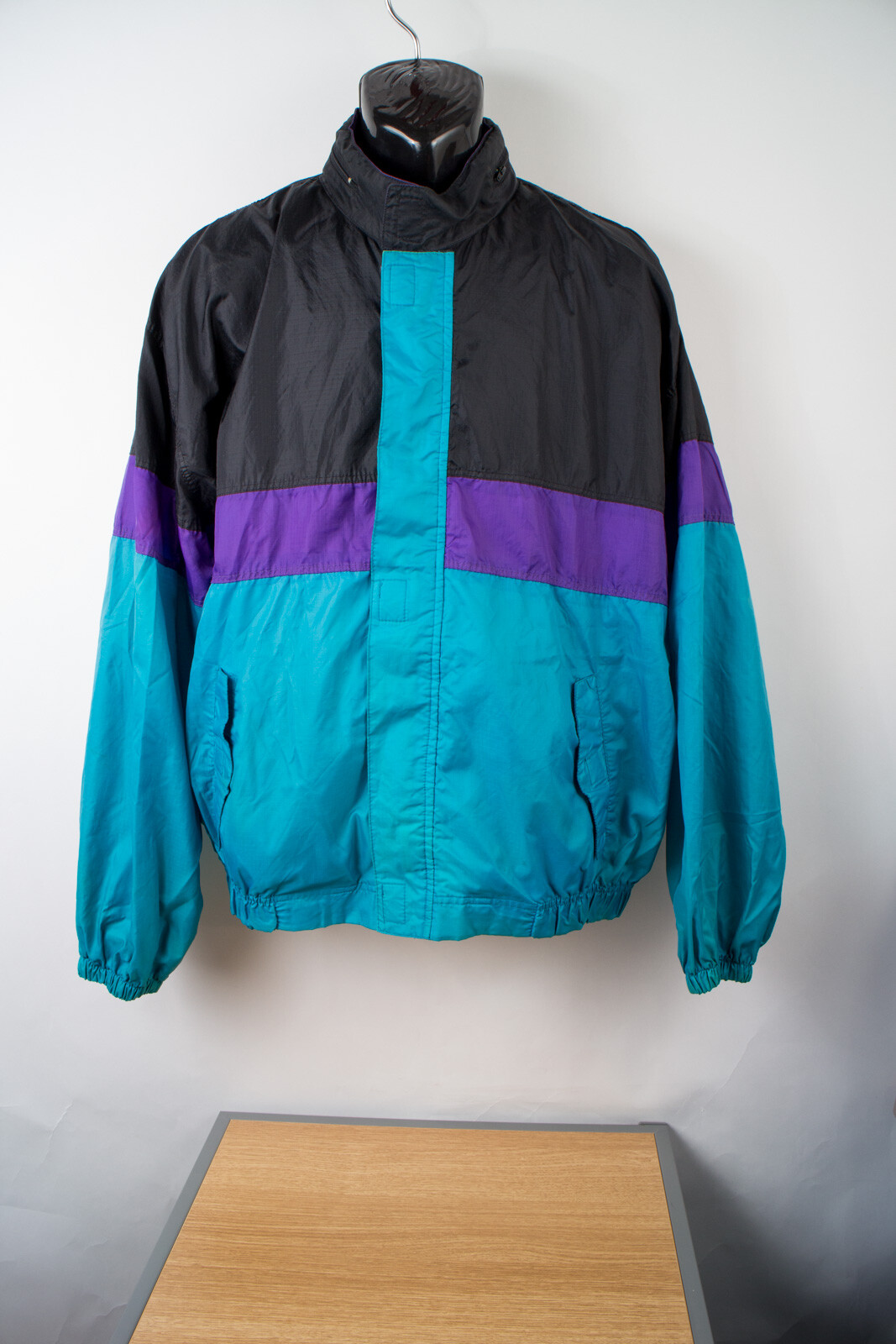 Vintage Linksport By Austad's XL Nylon Windbreaker Jacket