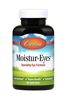 Carlson Laboratories Moistur-Eyes 90 Softgel