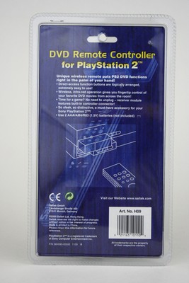 Saitek DVD Remote Controller H09 for Playstation 2 - New Sealed