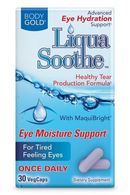 BodyGold Liqua-Soothe Eye Hydration 30 растительных капсул