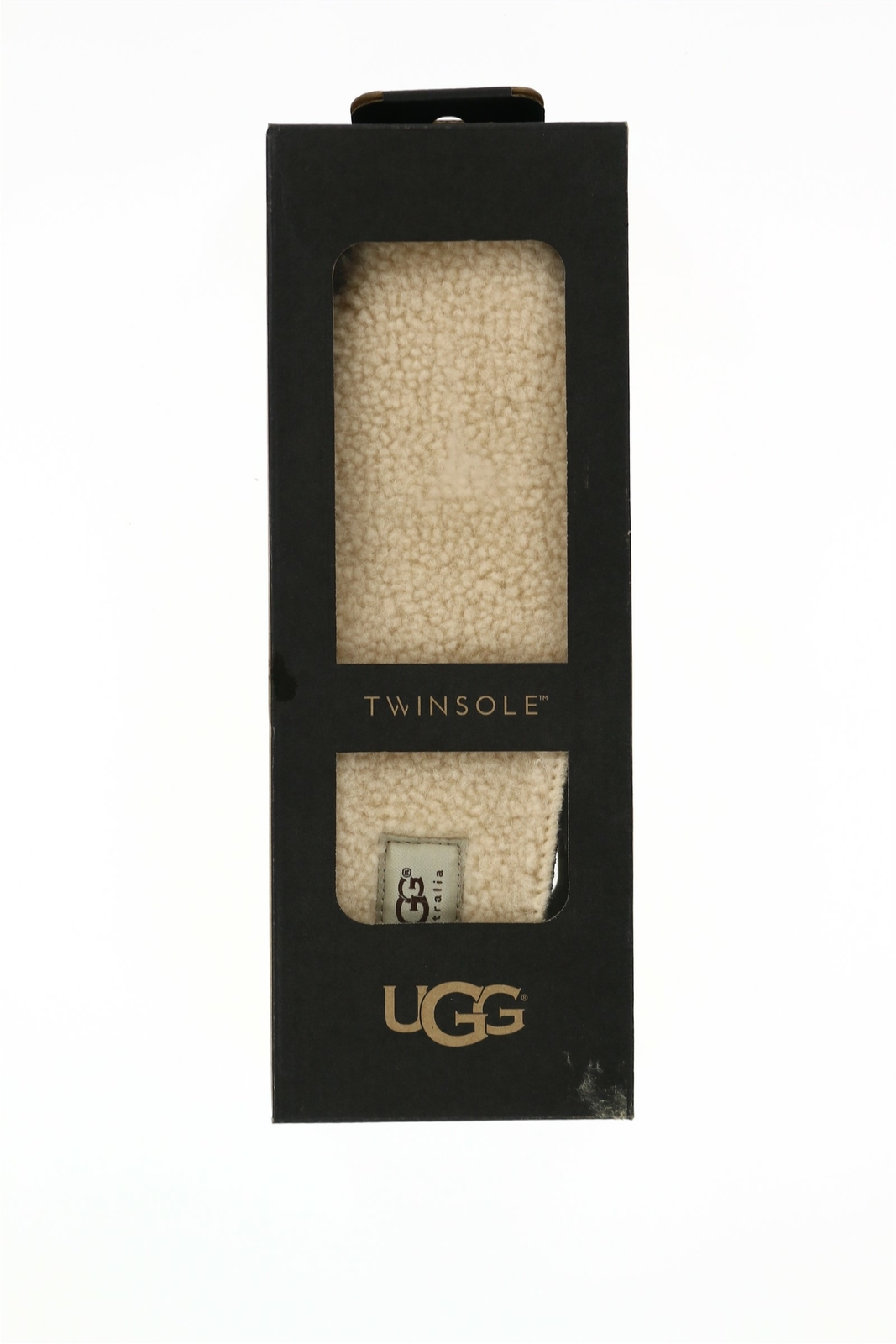 UGG 166563 Mens Twinsole Insole 2 Pair Set Leather/Wool Natu