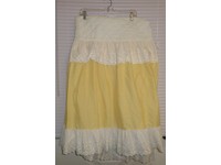 vintage bassinet skirt
