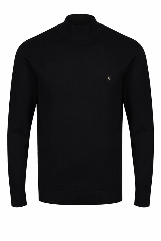 duke high neck sweater