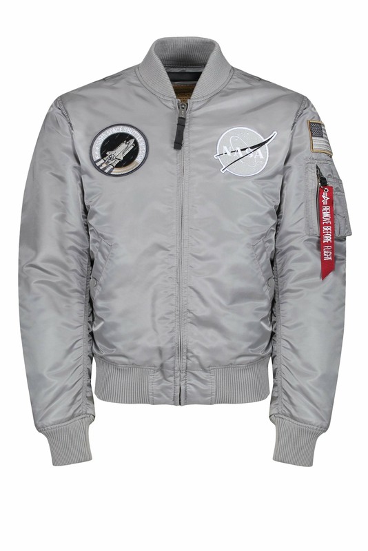 Alpha Industries Ma 1 Vf Nasa Astronaut Flight Jacket Silver Ebay