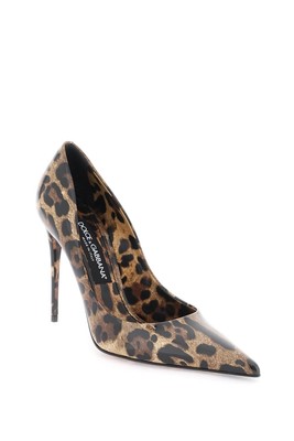 Pre-owned Dolce & Gabbana Animal Print Pumps In Multicolor