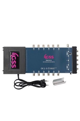 GSS Multischalter SDSP 512 S -12 Teilnehmer 1 Satellit inklusive Aufdrehhilfe