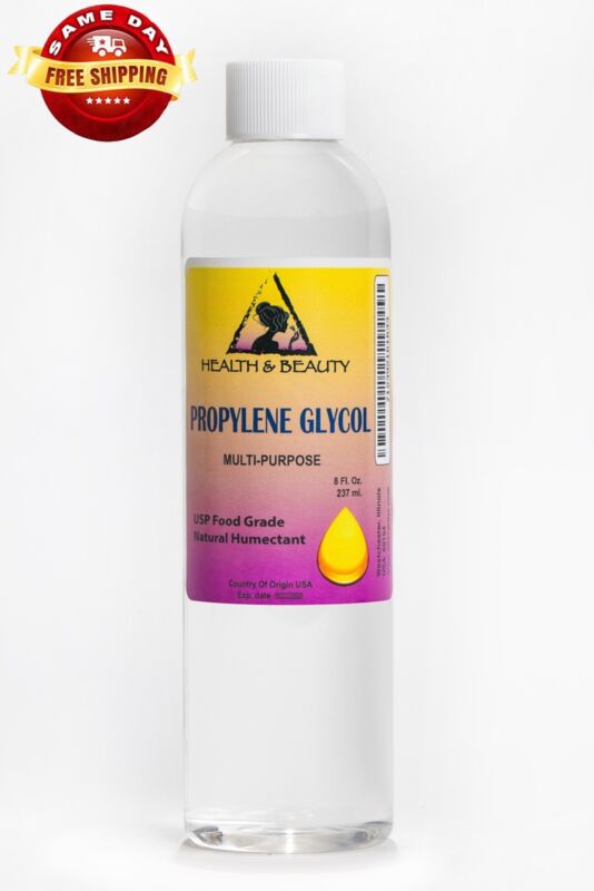 Propylene Glycol Medical Grade By H&b Oils Center Diy Non Gmo Pure 8 Oz