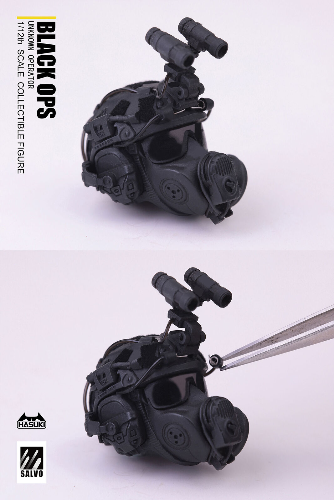 NEW HASUKI SALVO A01 BLACK OPS UNKNOWN OPERATOR 1/12 Action NEW HASUKI SALVO A01 BLACK OPS UNKNOWN OPERATOR 1/12 Action