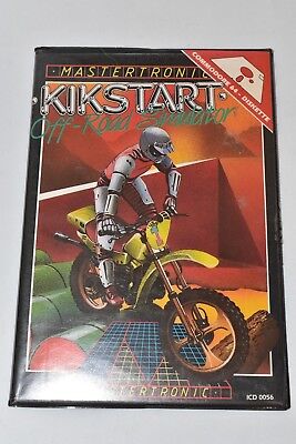 Kickstart Commodore 64 Off Road Dirt Bike Game Disk Case Mastertronic 1984 