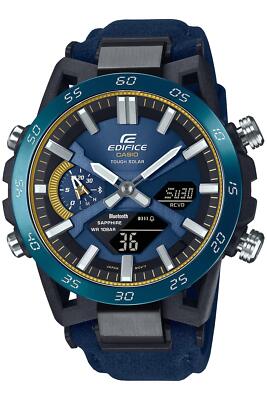 Pre-owned Casio Edifice Sospensione Ecb-2000ss-2ajr 50th Anniversary Limited Men Watch