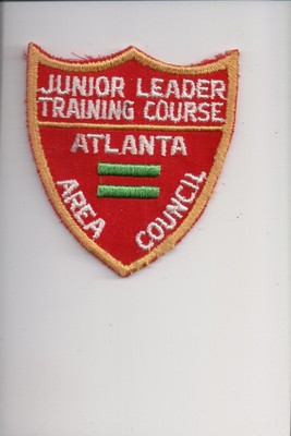 Atlanta Area Council Junior Leader Training Course patch