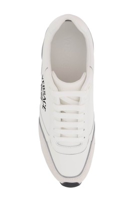 VERSACE VERSACE SNEAKERS MILANO RUNNER MAN SZ.11 EUR.44 10144571A10050 WHITE 1W010