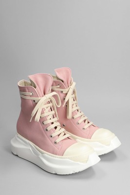 Pre-owned Drkshdw Abstract Sneakers In Rose-pink Cotton