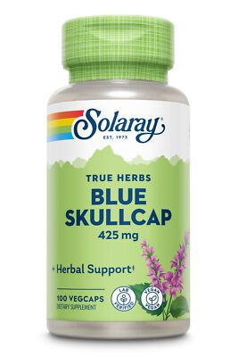 Solaray Blue Skullcap 425 мг 100 капсул