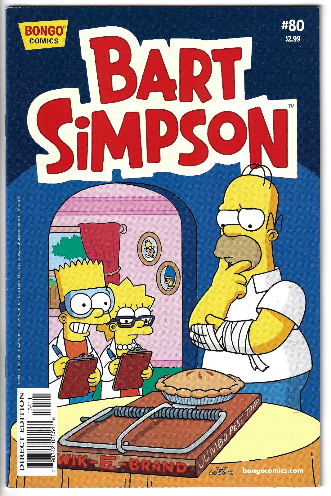 Simpsons Comics Presents Bart Simpson #80 (2013) Jason Ho