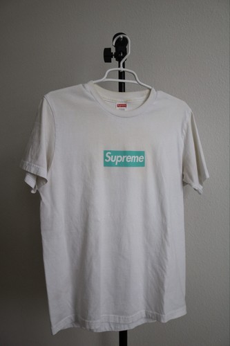 【Supreme x Tiffany & Co.】Box Logo T-Shirt★White★21FW★ Supreme x Tiffany & Co. Box Logo T-Shirt: Supreme Pick of
