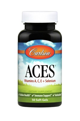 Carlson Laboratories Aces Anitoxidant Formula 50 Softgel