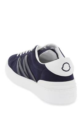 Pre-owned Moncler Basic Shoes Sneakers Monaco M Men Sz. 44 Blu 4m00250m3508 P70