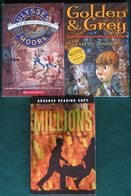 3 YOUNG ADULT ADVANCE READING COPIES~ARC~LOUISE ARNOLD~FRANK BOYCE~ULYSSES MOORE