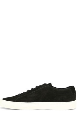 Pre-owned Common Projects Achilles Sneakers In Black Suede