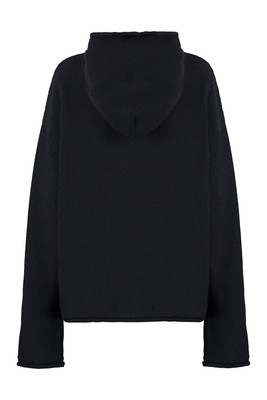Pre-owned Maison Margiela Mm6  Sweater With Hood In Black