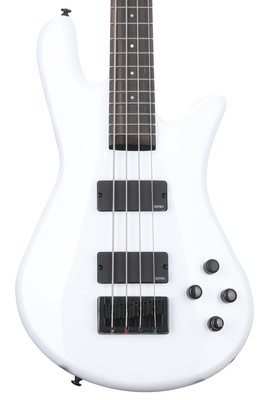 Spector NS Ethos High Performance 4 Bass Guitar - White Sparkle Gloss