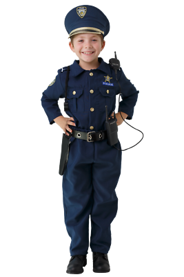 Dress Up America Police Costume For Boys Cop Uniform Costume for
