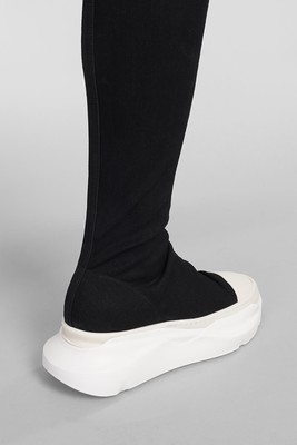 Pre-owned Drkshdw Abstract Stockings Sneakers In Black Cotton 40 It