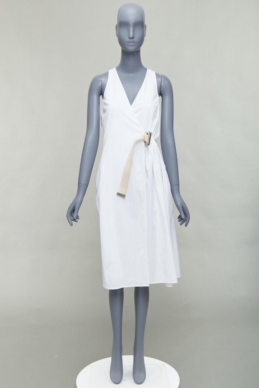 ワンピース Acne Studios DRESS (A20862) Acne Studios - Satin lace dress - Petrol blue