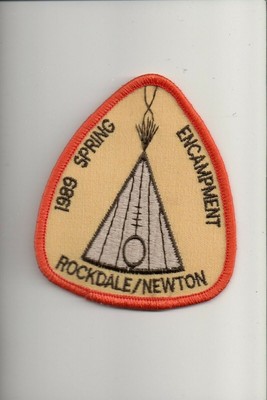 1989 Rockdale/Newton Spring Encampment patch