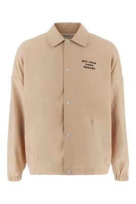 Pre-owned Drôle De Monsieur Beige Polyester Windbreaker Xs
