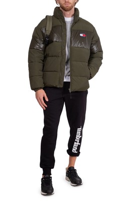 TOMMY JEANS TOMMY JEANS - MEN'S TONAL COLORBLOCK PUFFER JACKET