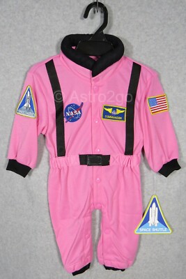 AEROMAX NASA JR. ASTRONAUT SPACE FLIGHT SUIT-Toddler Romper Costume 6-12 mos NEW