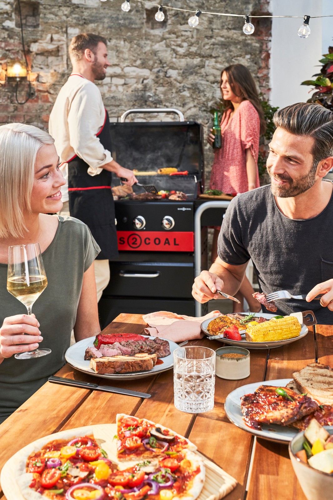 Char-Broil Hybridgrill Gas2Coal 2.0 330 Grill Kohle und Gas Kombination 10,1 kW - Bild 9 von 11